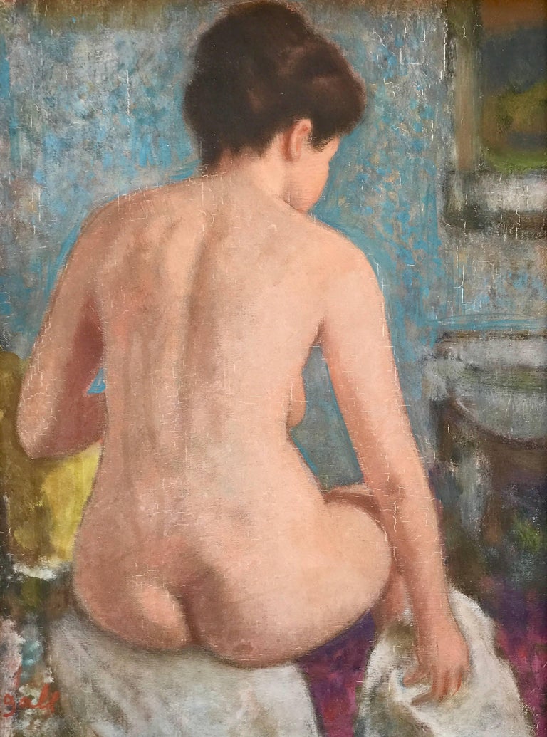 François Gall Nude Painting - "Apres le Bain"