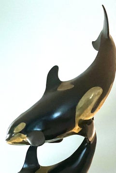 “Twin Bronze.Dolphins”