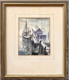«En el puerto de Gloucester»
