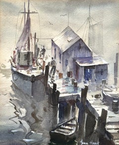 «En el puerto de Gloucester»