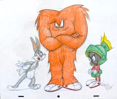 Gossamer, Bugs Bunny and Marvin the Martian”