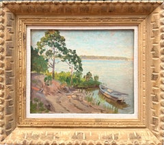 “Lakeshore Rowboat”