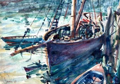 “Fishing Dock, Rockport, Massachusetts”