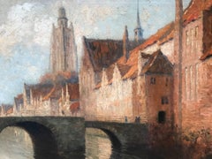 "Canal in Bruges, Belgium"