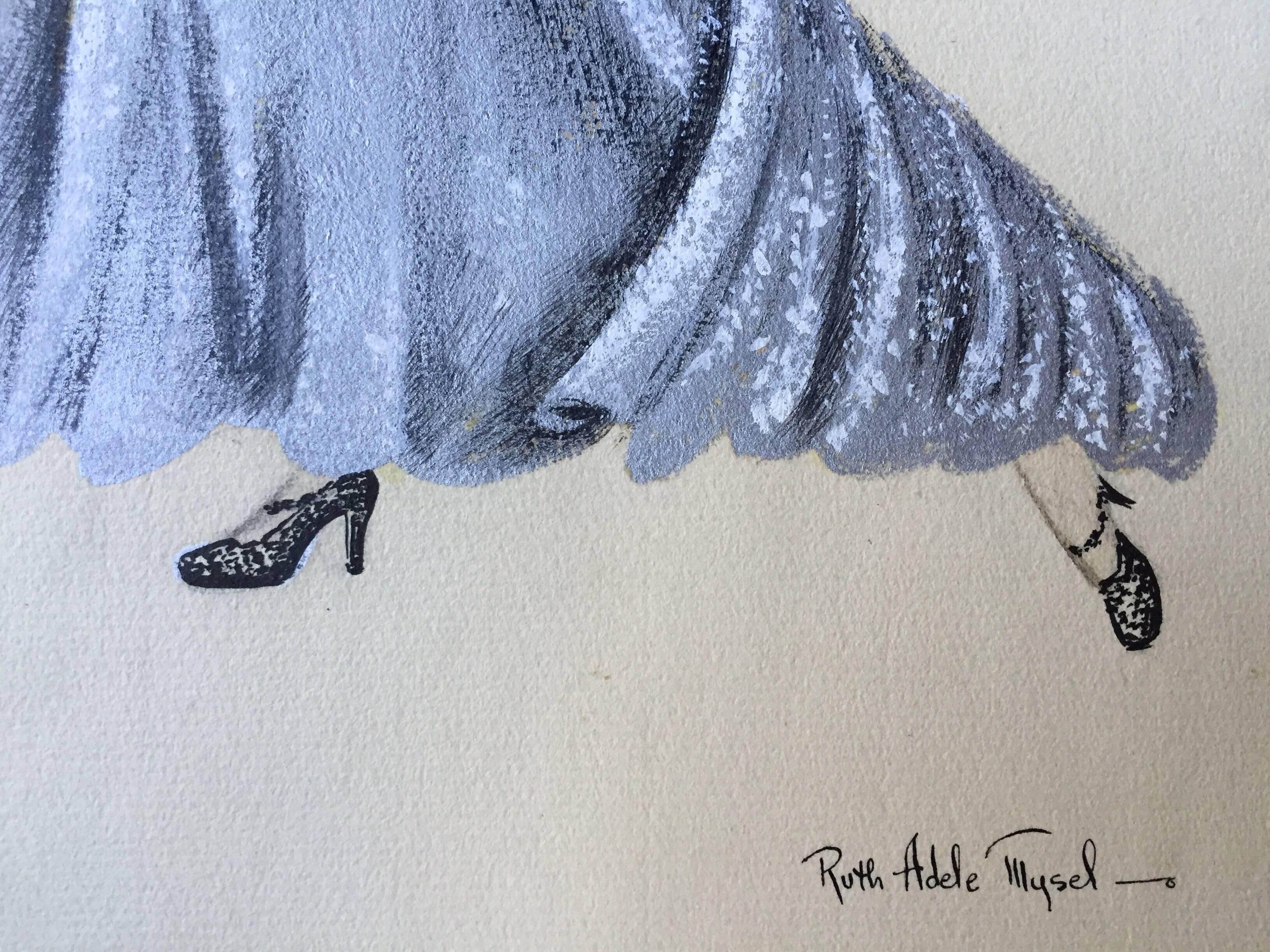 « Showgirl » (showgirl) - Art de Ruth Adele Mysel