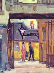 « Vue de la cour de la rue du Jardinet »