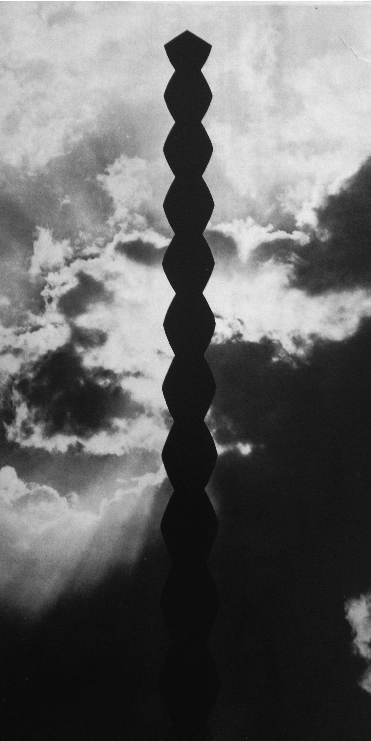 Dan Er. Grigorescu Black and White Photograph - Photograph The Endless Column II