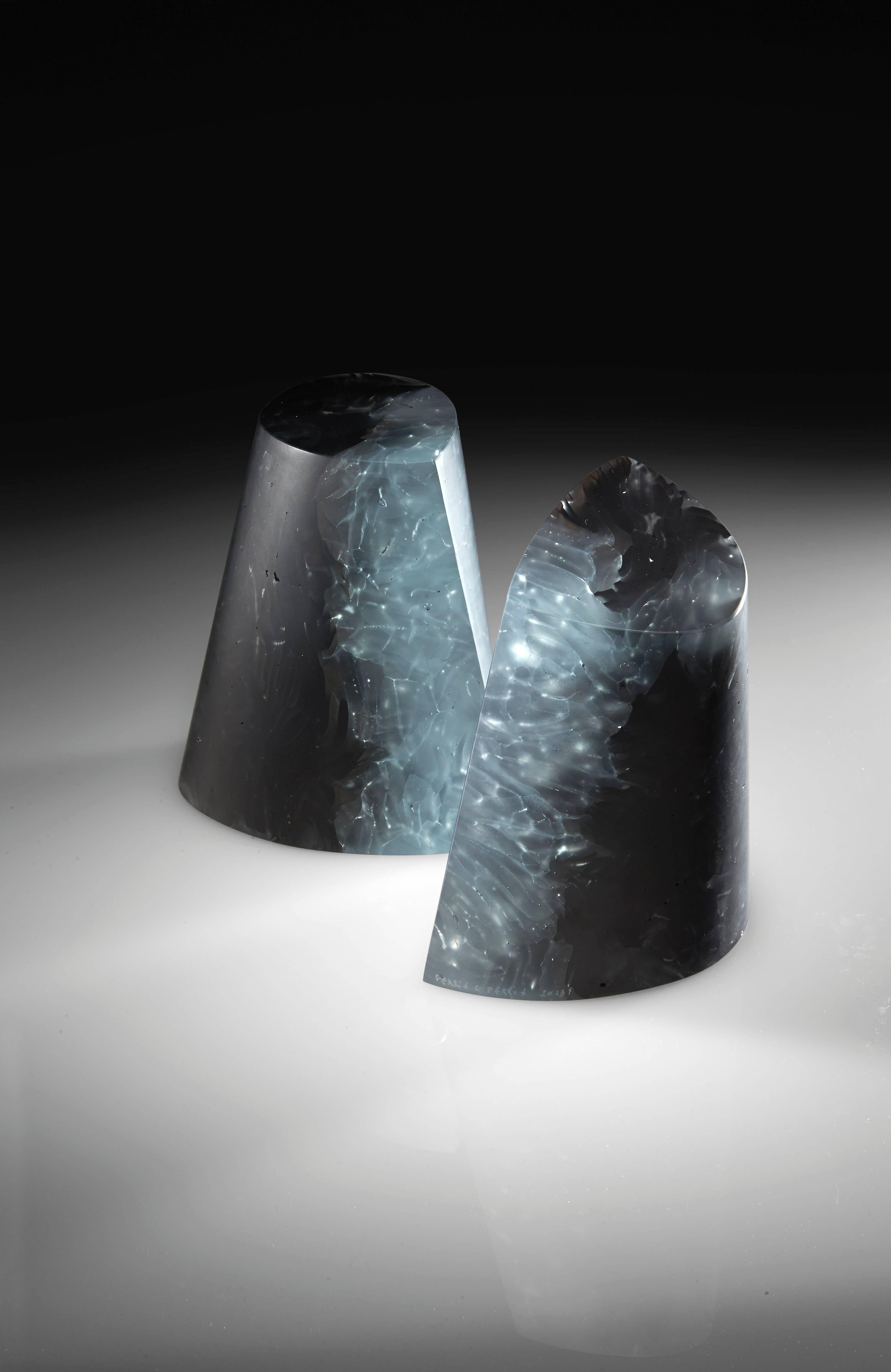 Perrin & Perrin Fruit Etrange I bronze polished by Perrin and Perrin