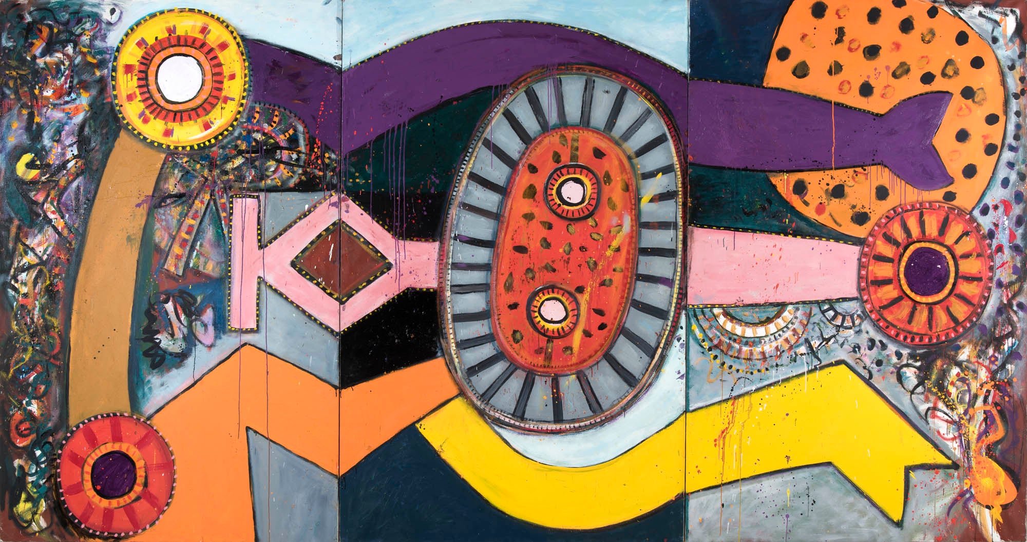 Alan Davie Improvisations on a Chagall Theme no. 1 Alan Davie