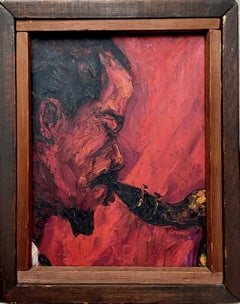 Eric Dolphy: Original 1960s Portrait of John Coltrane Jazz Saxophone Musician