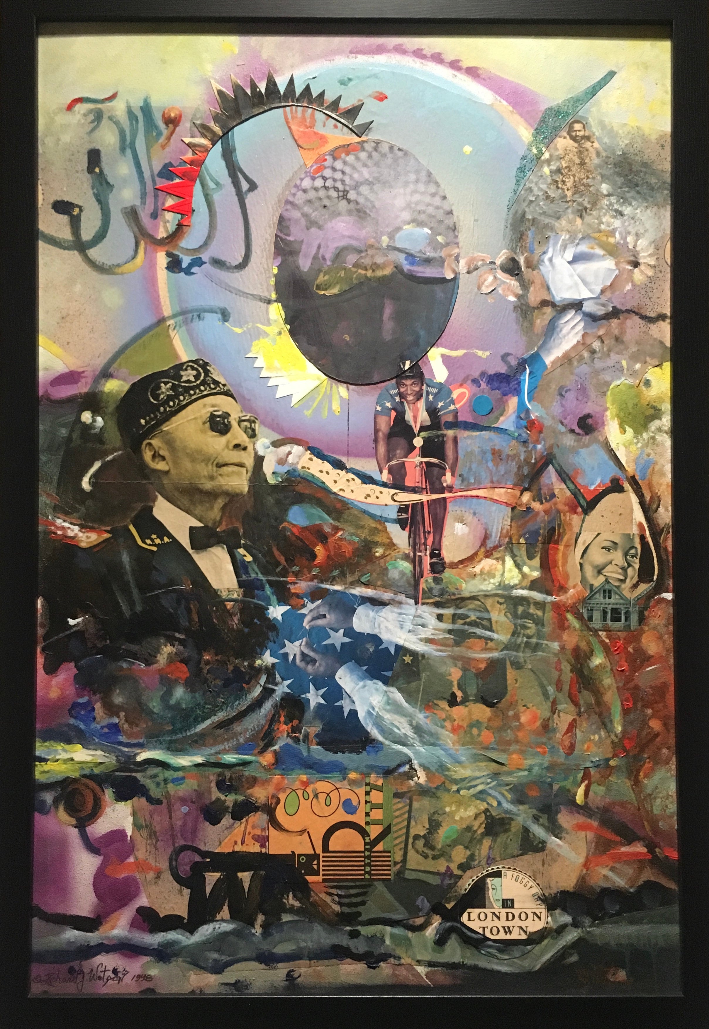 Richard J. Watson Grandfather's Watch contemporary painting and