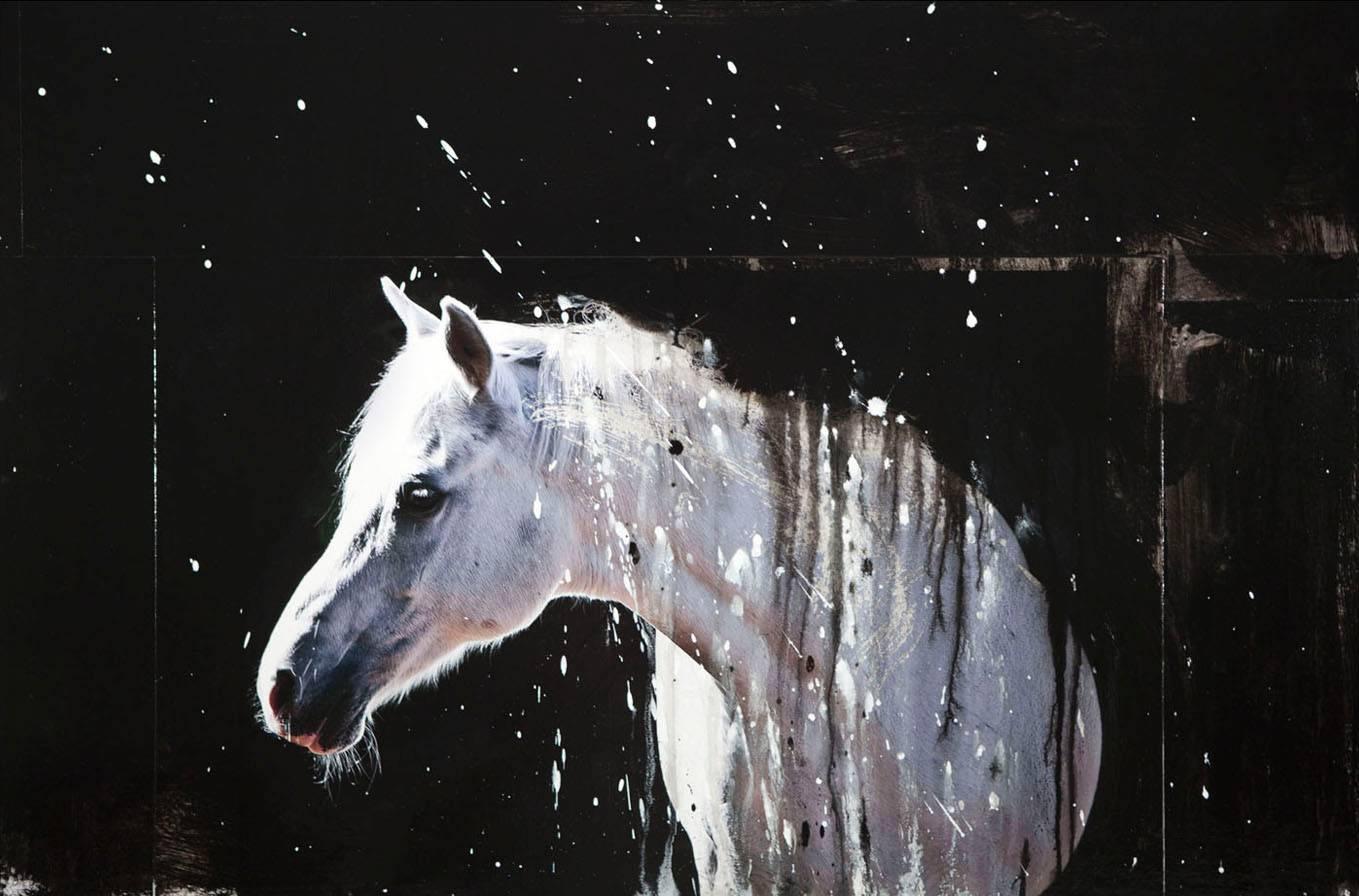 Andre Petterson Abstract Painting - Flurry