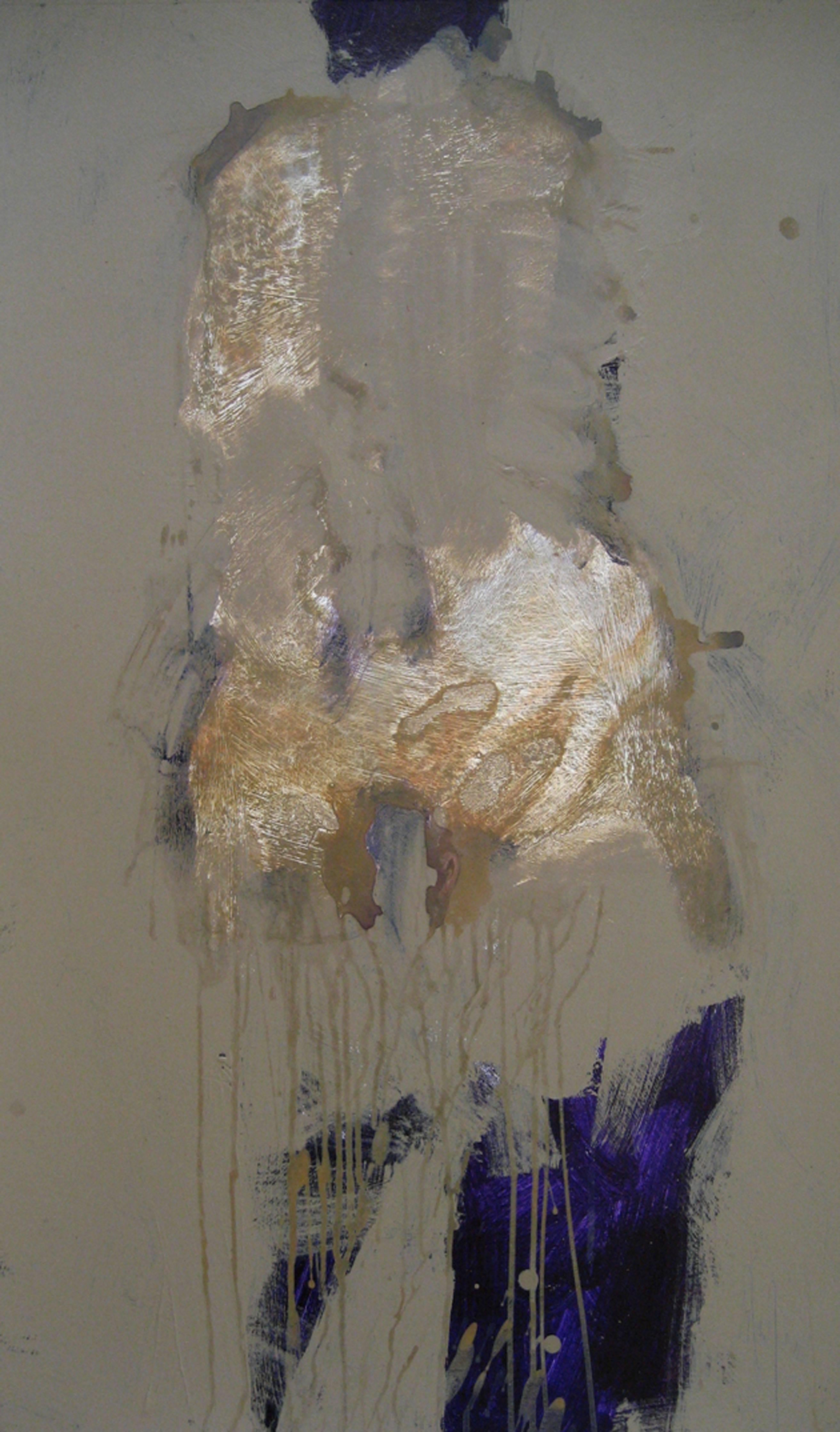 Catherine Woskow Figurative Painting - Back Study
