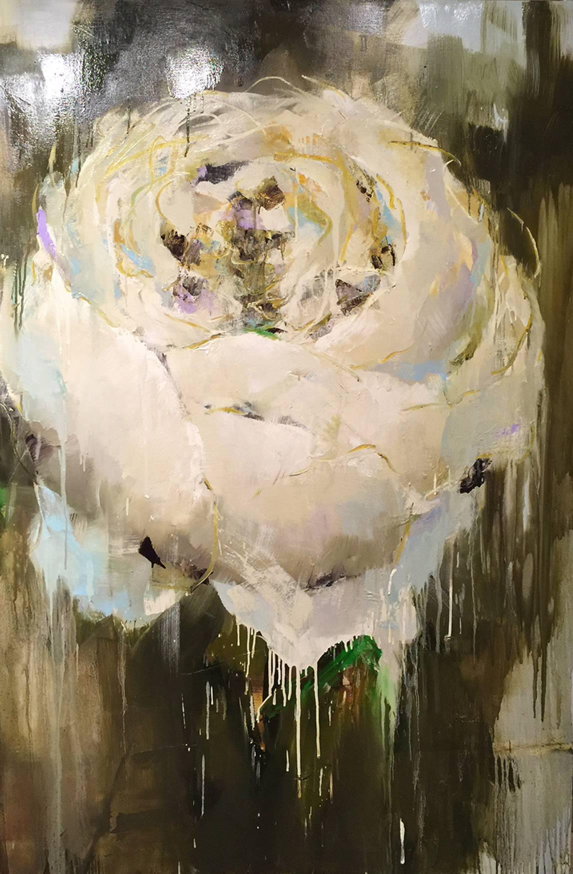 Susie Pryor Abstract Painting - Whisper II