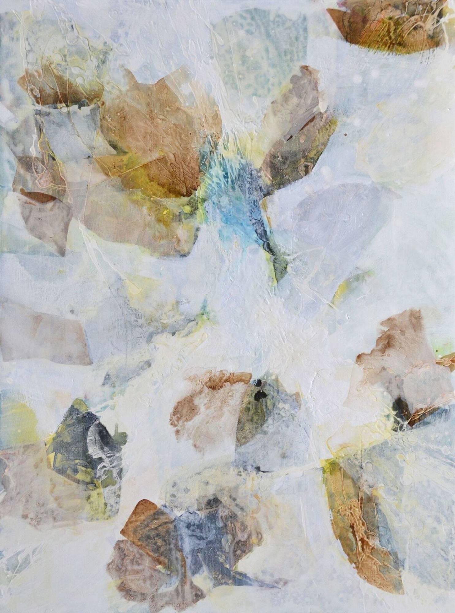 Liz Barber Abstract Painting - Shade Blooms 8