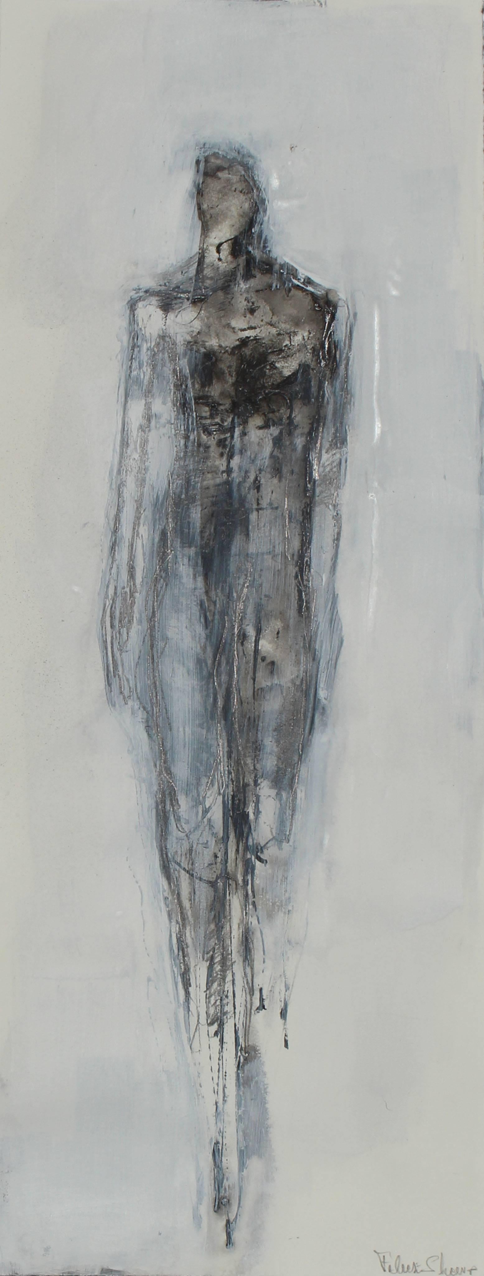 Felice Sharp Figurative Painting - Walking Man