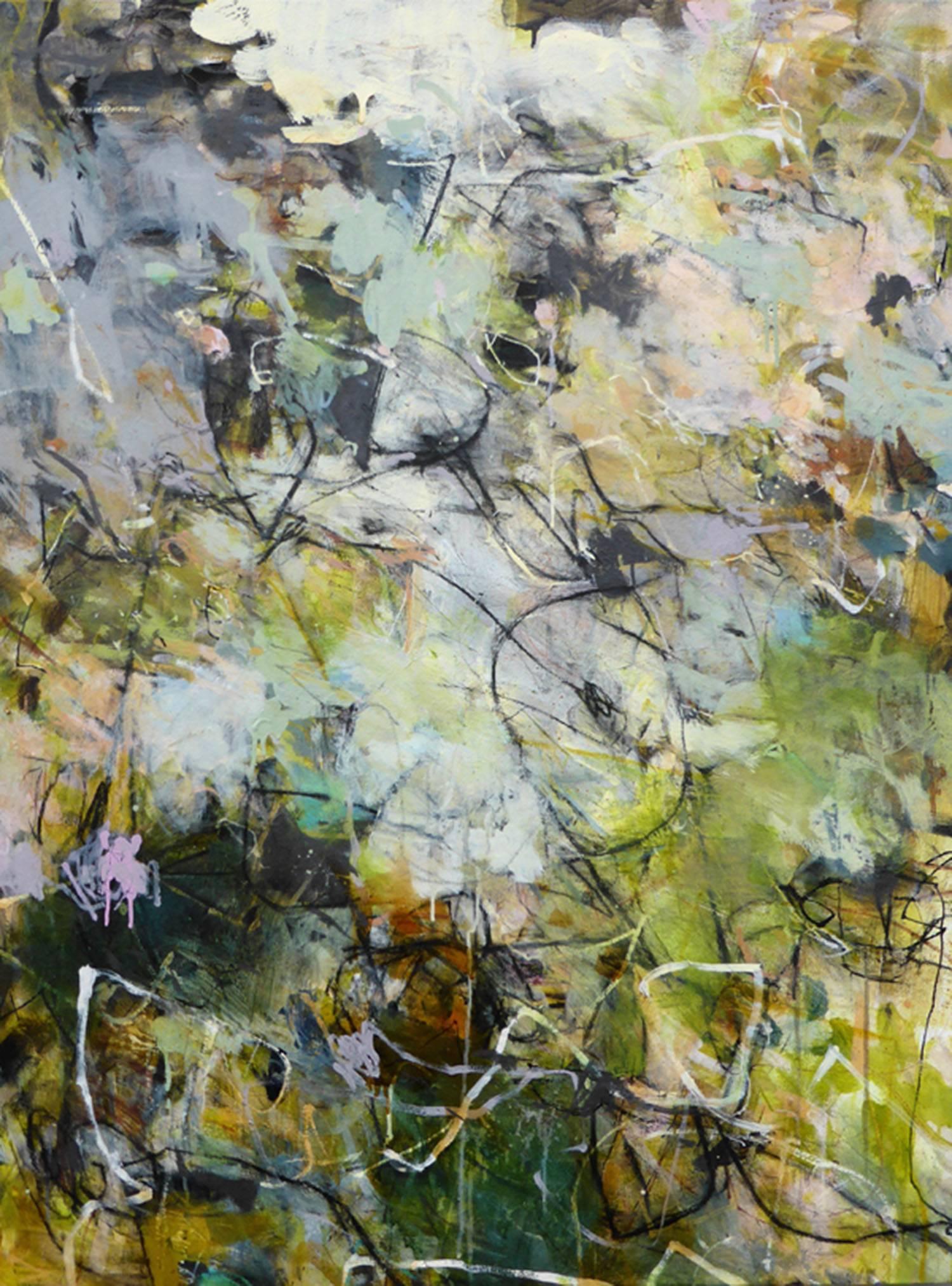 Krista Harris Abstract Painting - Slightly Jaded