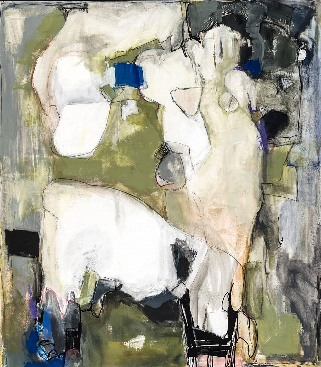Lisa Noonis Abstract Painting - Solidarity