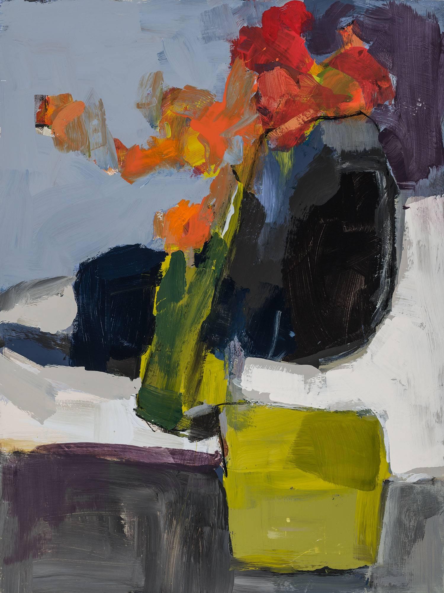 Lisa Noonis Abstract Painting - Bloom