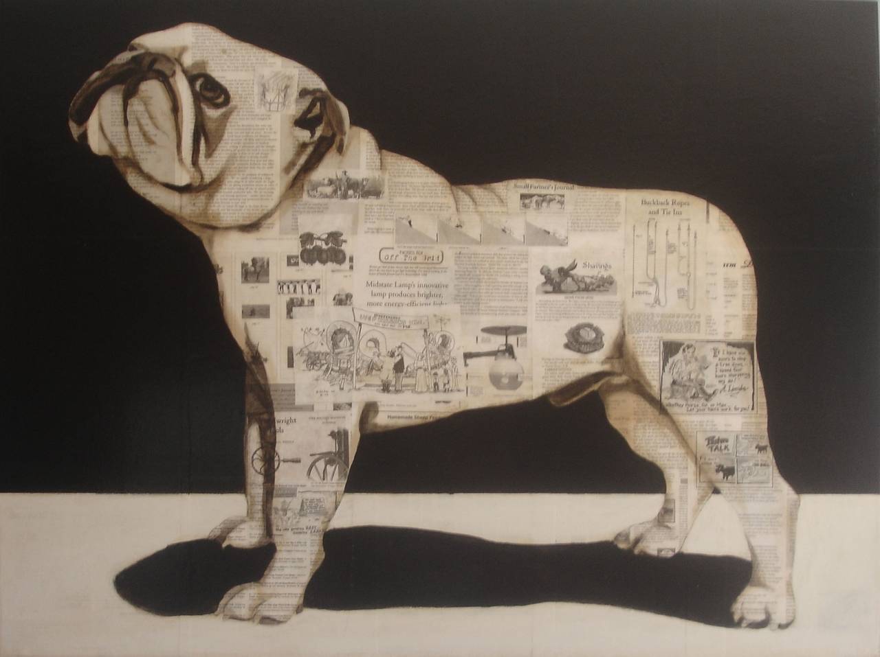 Brian Hibbard Animal Painting - Dog 19