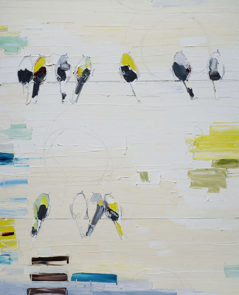 Lisa Lala Abstract Painting - Finding