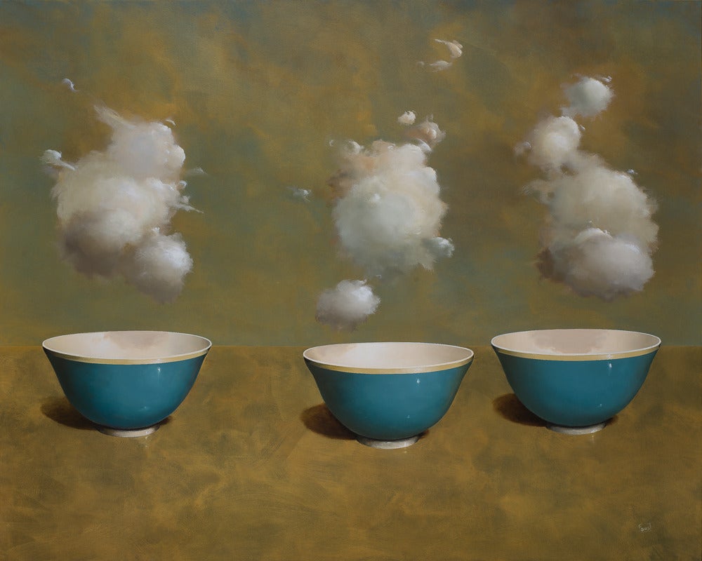 Jeff Faust Still-Life Painting - Gathering Small Storms