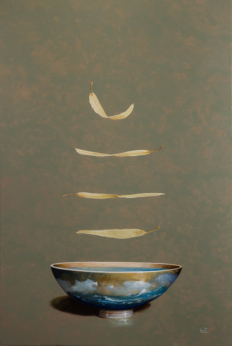 Jeff Faust Still-Life Painting - Silent Poem 1