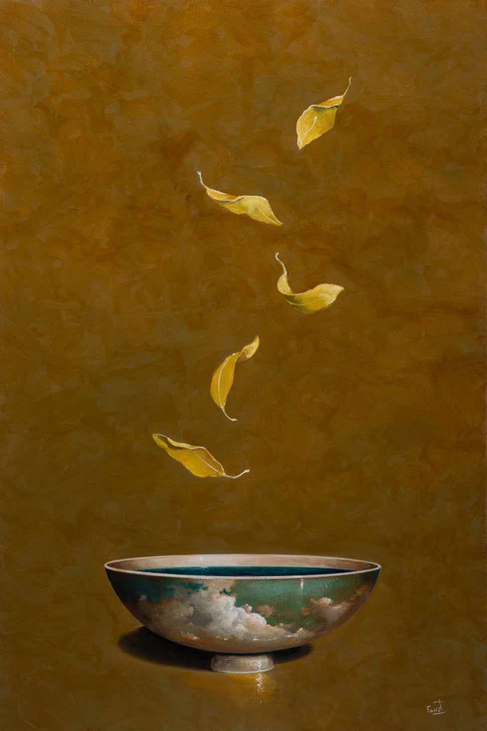 Jeff Faust Still-Life Painting - Silent Poem Four