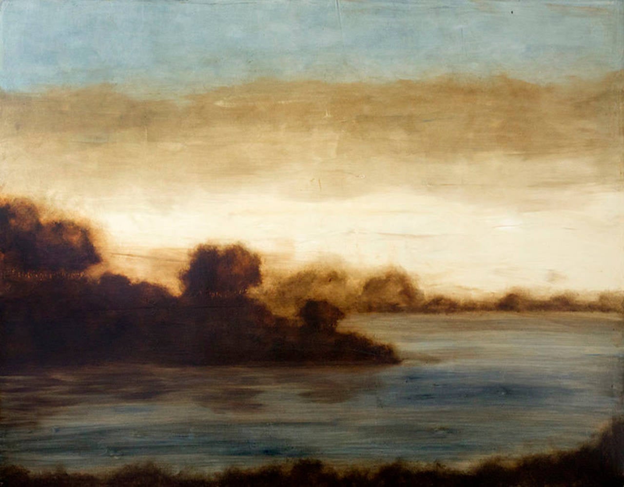 Charlotte Terrell Landscape Painting - Melancholy Dream