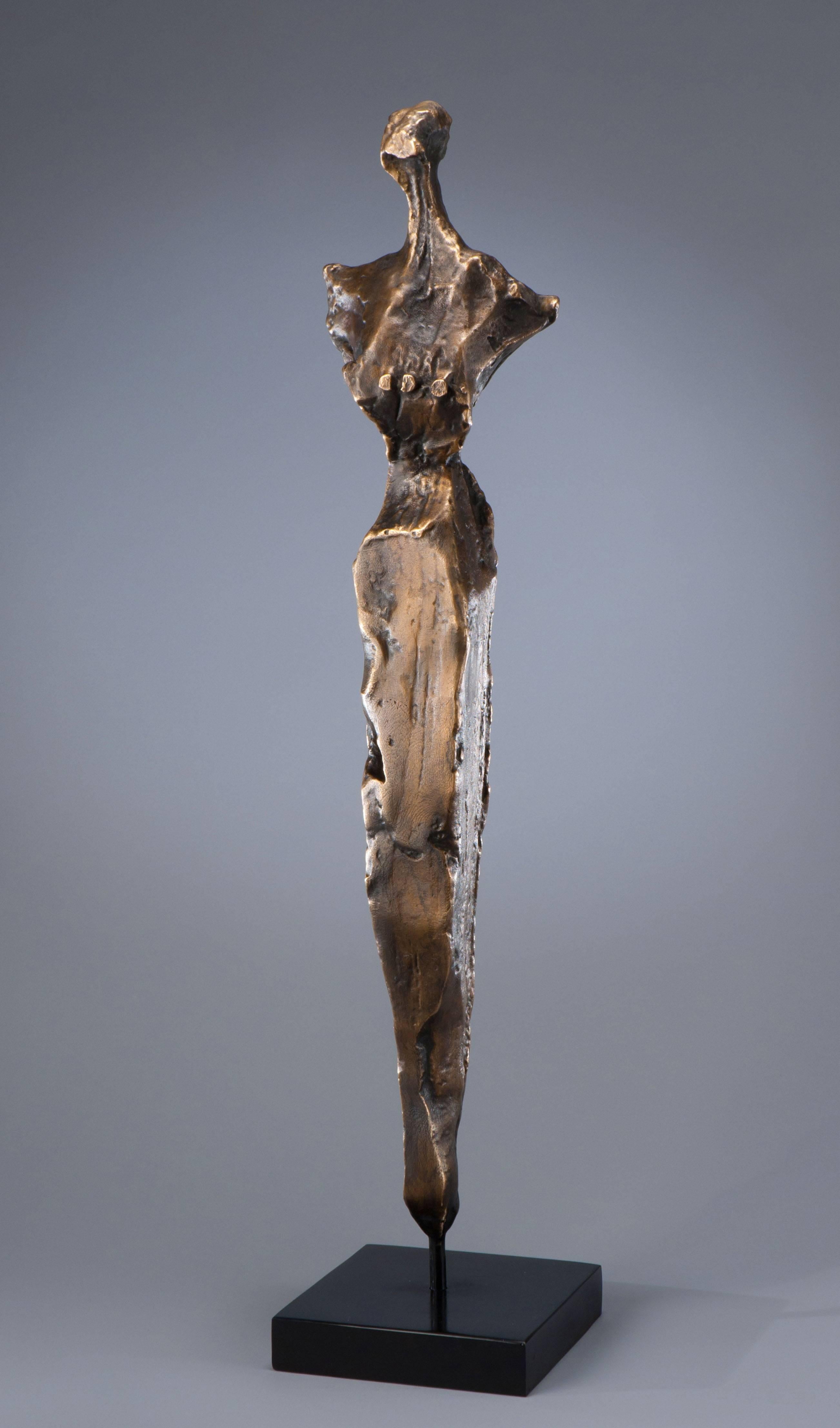 Nancy Legge Figurative Sculpture - Muir II (Scottish, Moor Dweller)