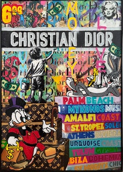 Haim Zanzouri – Pop-Art-Collage, Hommage an Marken