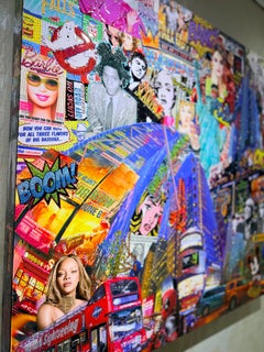 MASAYA - NYC Tribute Collage / Pop Art Mixed Media