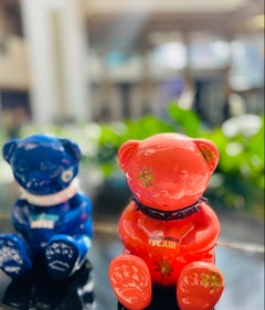 ARTBYNAOR - Marrakech Flair Tribute Teddy, Pop Art Sculpture