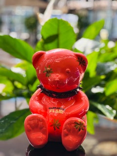 ARTBYNAOR - Marrakech Flair Tribute Teddy, Pop Art Sculpture