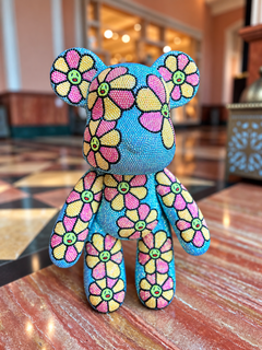 J BURGO - Love Murakami Tribute, Rhinestone Crystals Sculpture