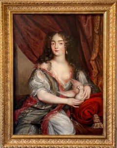 Französisches Porträt von Louise de Kerouaille, Herzogin von Portsmouth, 17. Jahrhundert
