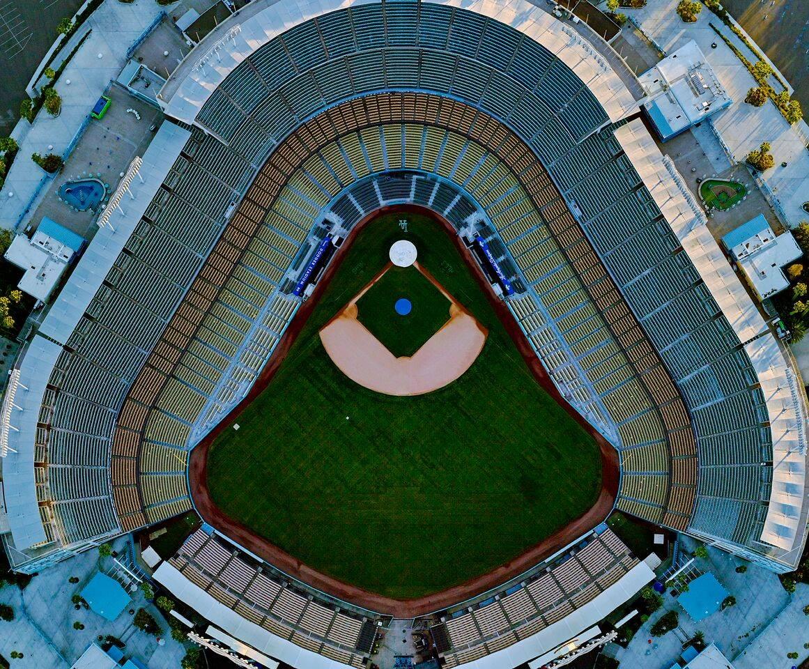 Jeffrey Milstein Landscape Photograph - LA Dodger Stadium