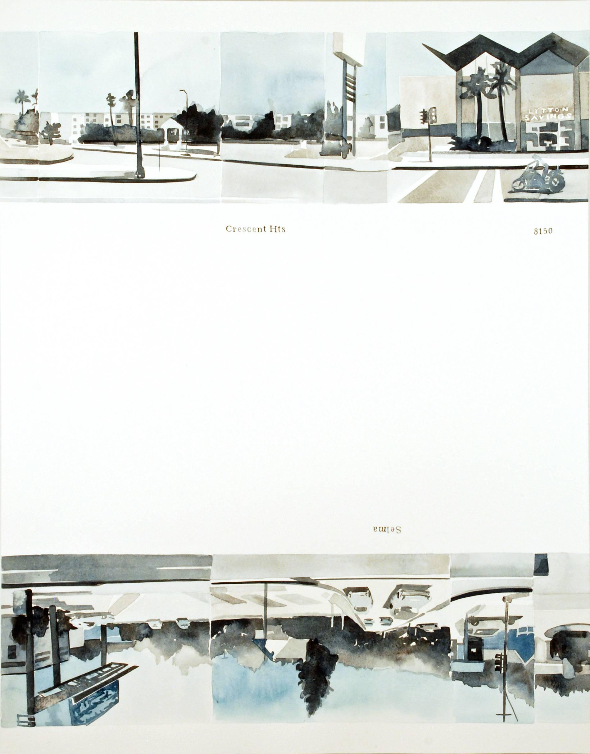 Ed Ruscha’s Every Building on the Sunset Strip #01 For Sale 1
