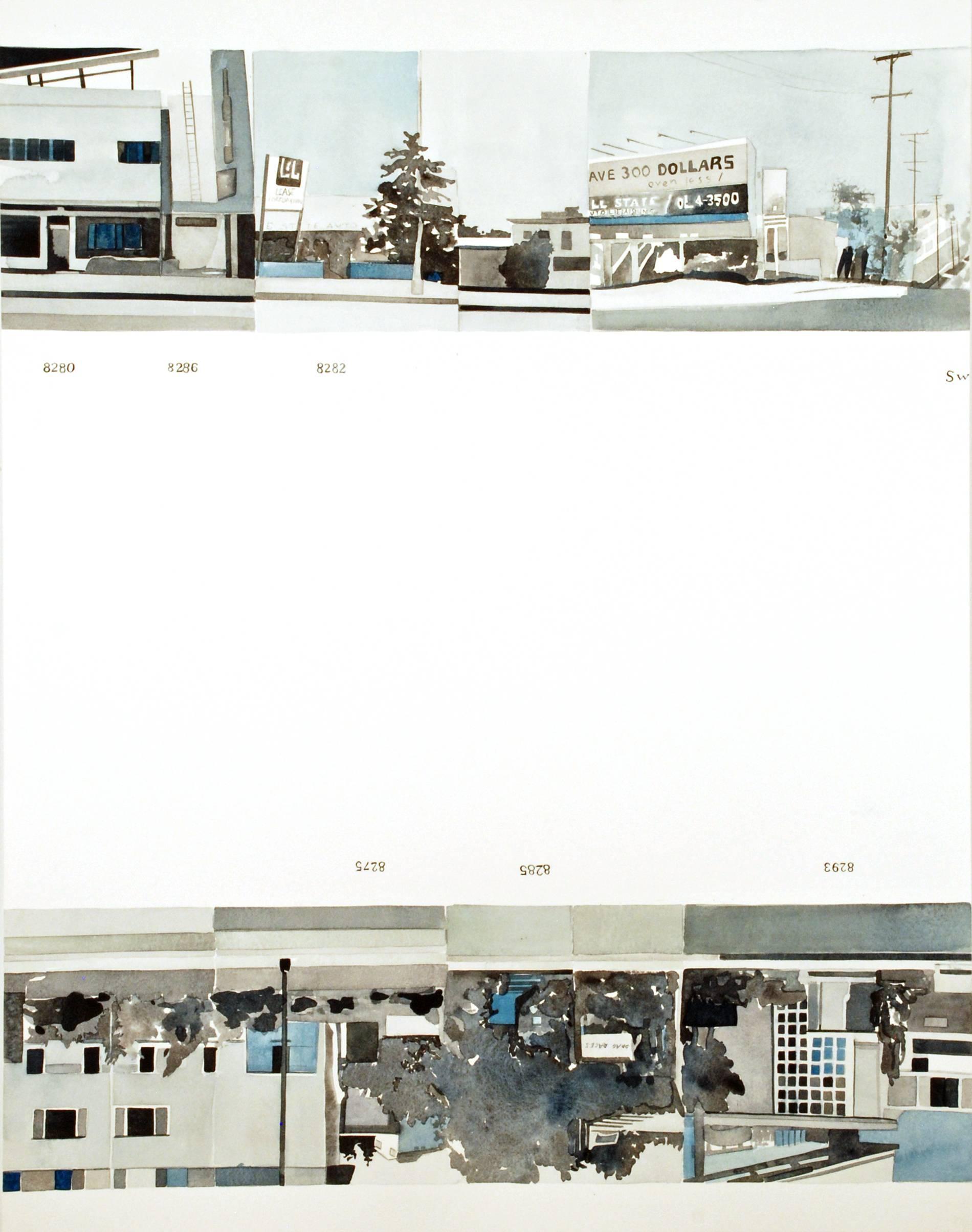 Ed Ruscha’s Every Building on the Sunset Strip #01 For Sale 3