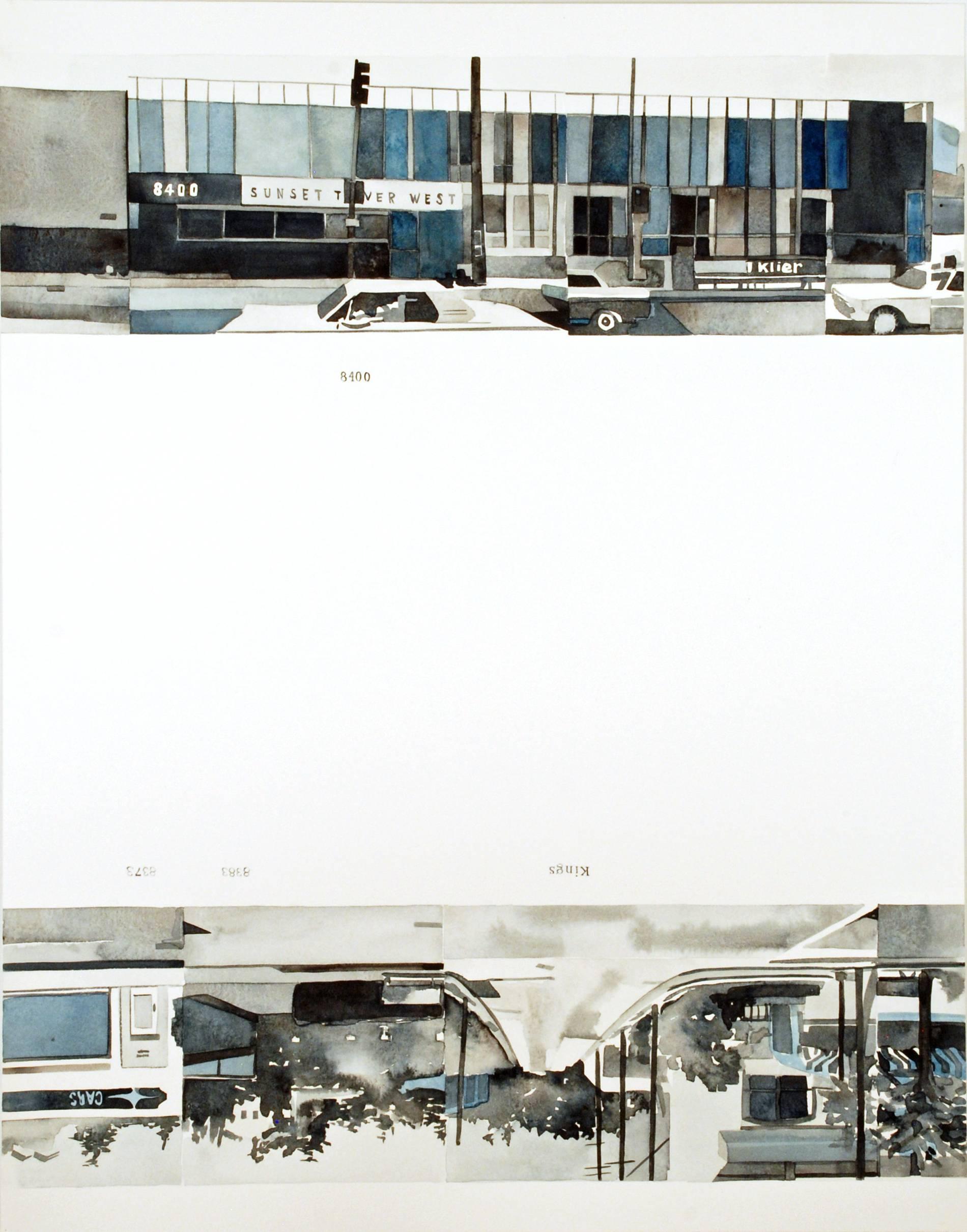 Amy Park Landscape Art - Ed Ruscha’s Every Building on the Sunset Strip #15