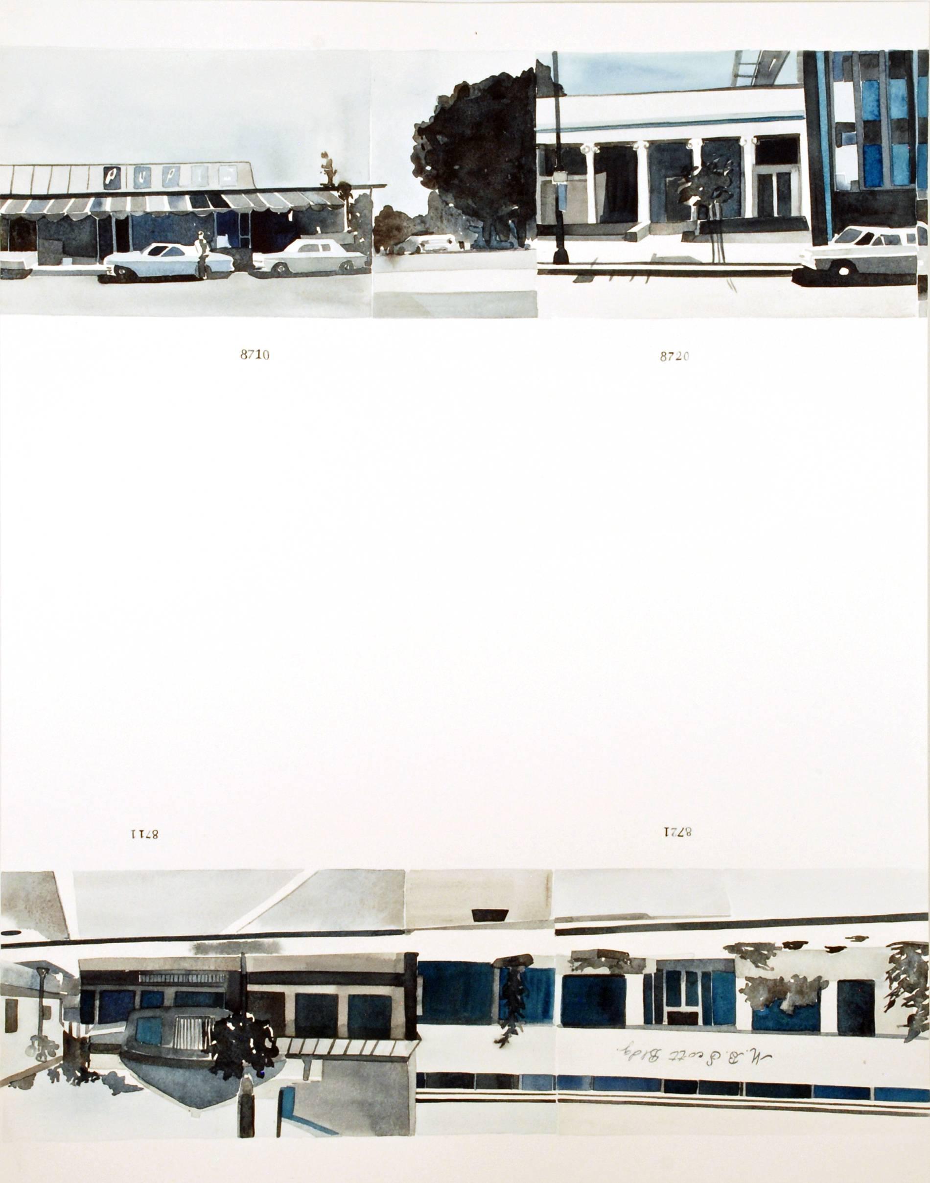 Ed Ruscha’s Every Building on the Sunset Strip #31 - Art by Amy Park