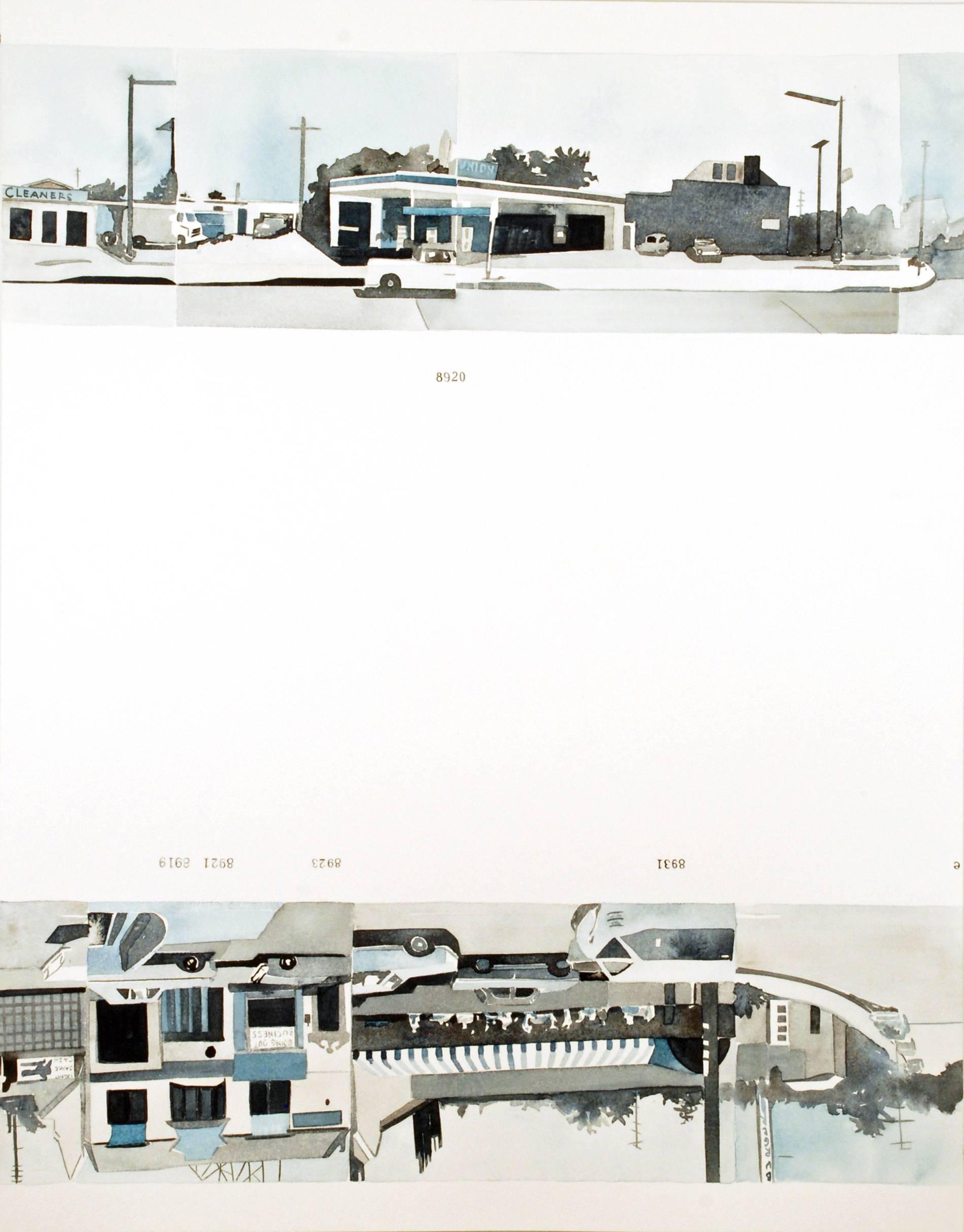 Ed Ruscha's Every Building on the Sunset Strip #41 - Art by Amy Park