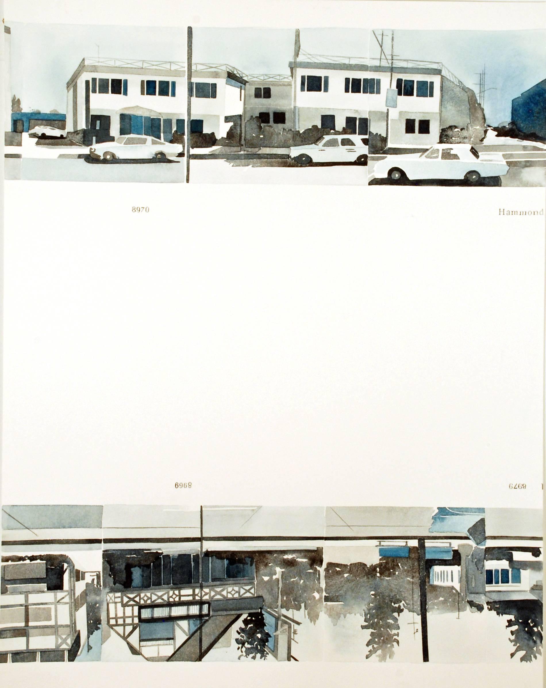 Ed Ruscha's Every Building on the Sunset Strip #43 - Art by Amy Park