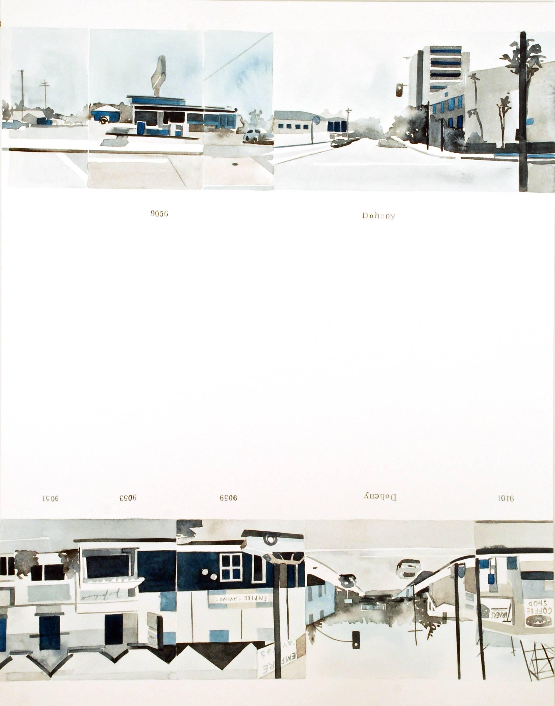 Ed Ruscha's Every Building on the Sunset Strip #47 - Art by Amy Park