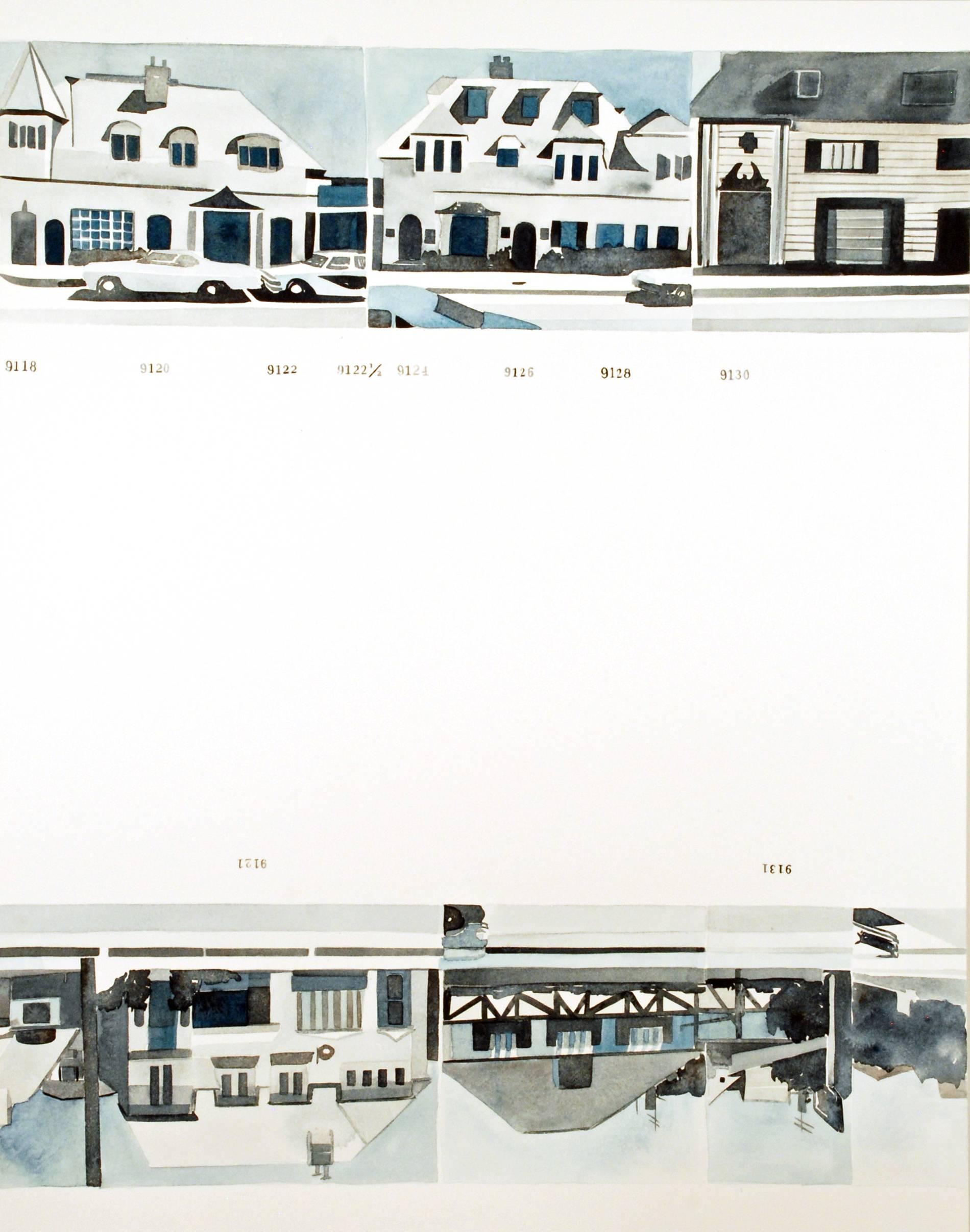 Ed Ruscha's Every Building on the Sunset Strip #49 - Art by Amy Park