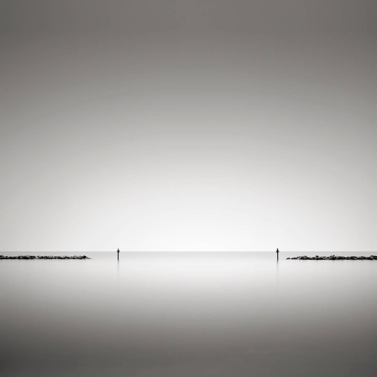 David Fokos Black and White Photograph - Passage to the Sea, Ocean Beach Virginia 