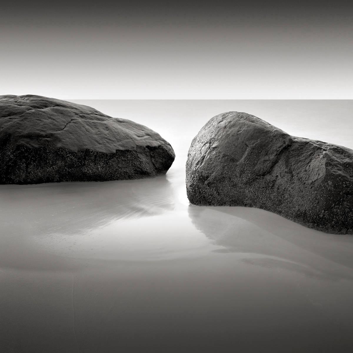 David Fokos Black and White Photograph - Two Rocks, Study #2, Chilmark, Massachusetts, 1995