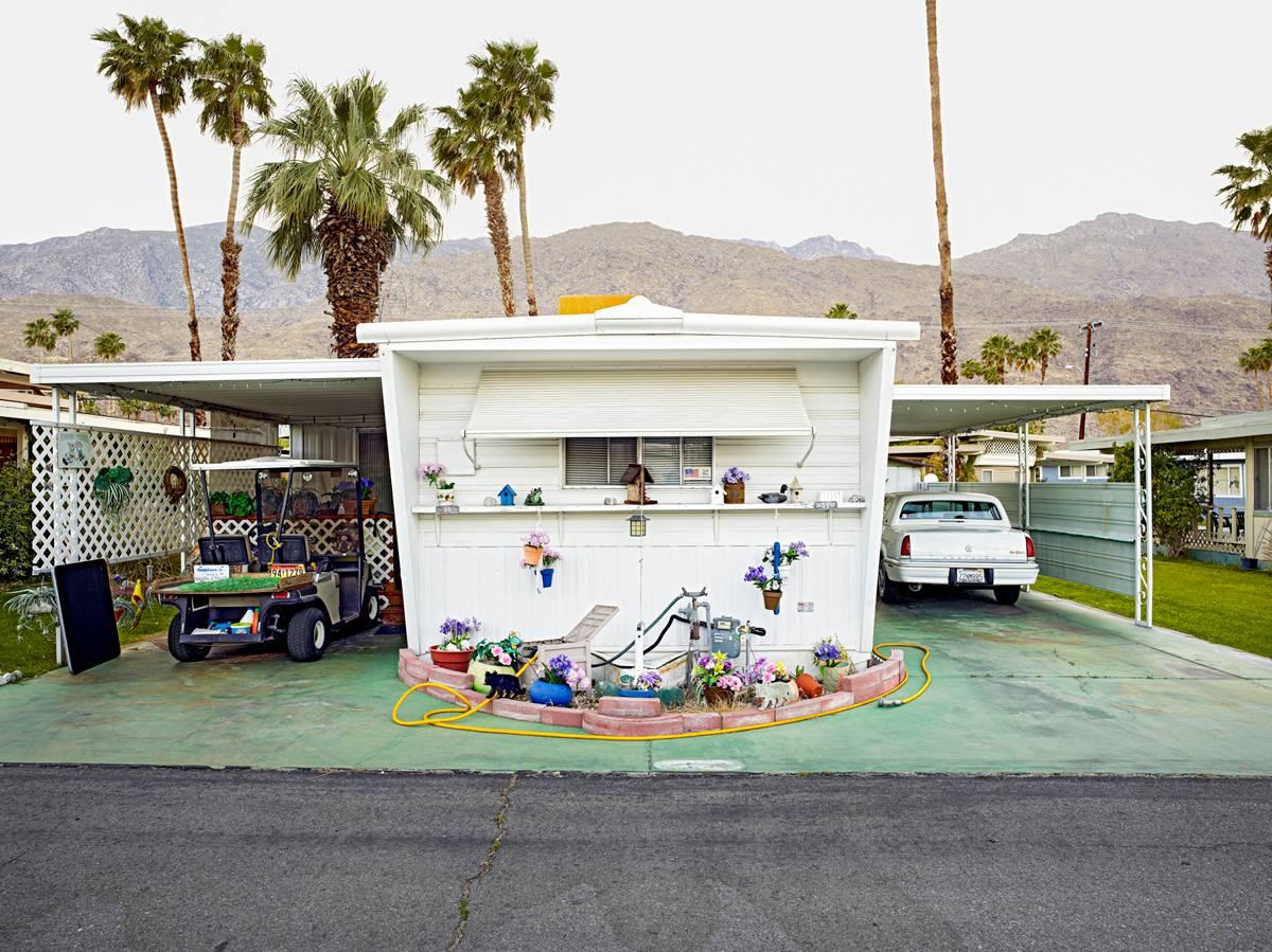 Palm Springs 38 Sahara Mobile Home Park - Photograph by Jeffrey Milstein
