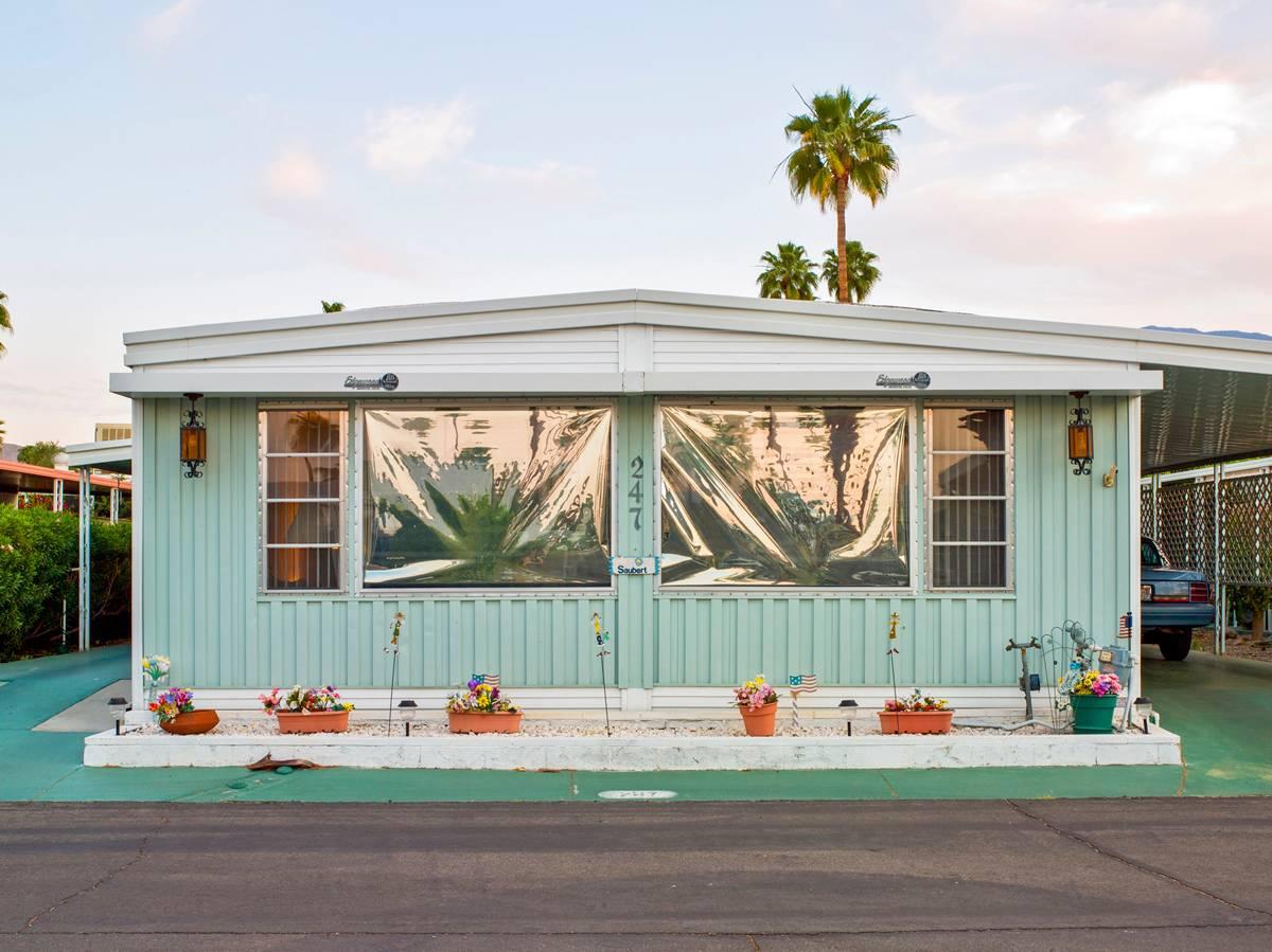Palm Springs 42 Sahara Mobile Home Park - Photograph by Jeffrey Milstein