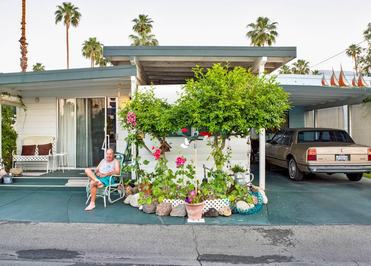 Palm Springs 50 Sahara Mobile Home Park - Photograph by Jeffrey Milstein